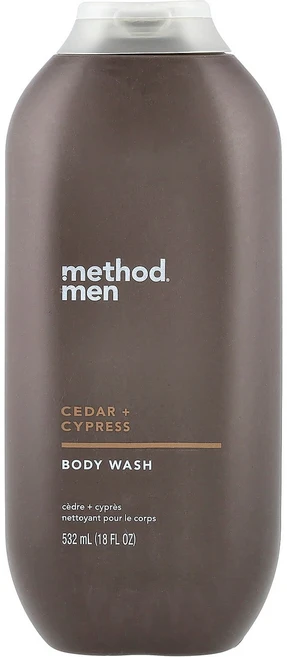 메소드 맨 바디워시 시더 + 사이프러스 향 532ml (18 fl oz) MTD-01860 - 쿠팡