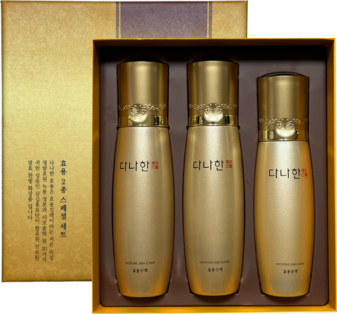 다나한 효용 2종 스페셜 세트, 다나한 효용 2종 특별기획세트(스킨2p+로션1p), 1세트