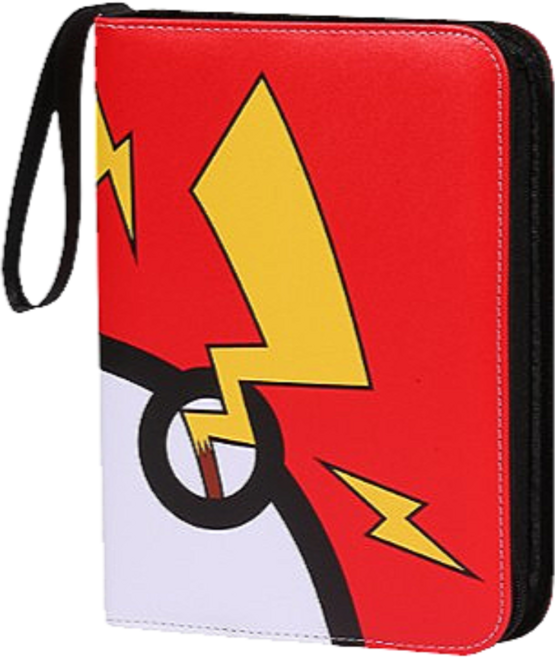 카드 보관 앨범 바인더 게임 포토 수납 북, 레드