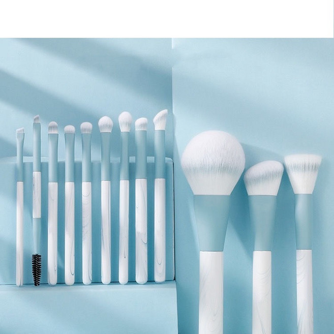 브러쉬 세트 울트라 소프트 올인원 툴 뉴타임즈 K814O391, 맑은하늘12수+망사주머니, 1개