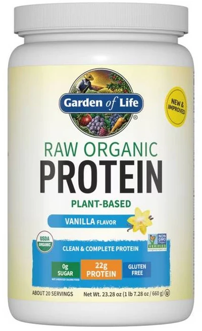 가든오브라이프 프로틴 파우더 식물성 단백질 쉐이크 바닐라, 660g, 1개 - 쿠팡