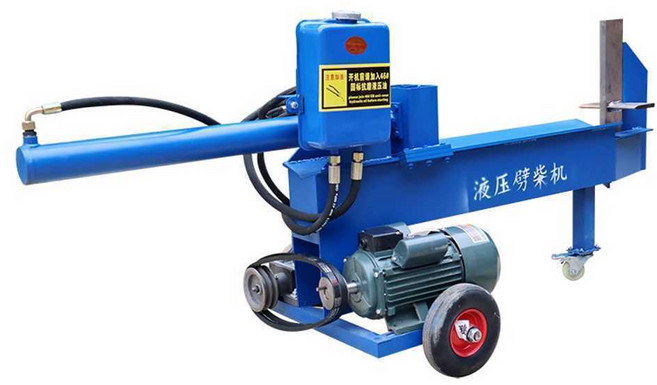 장작 쪼개는 기계 땔감 통나무 절단기 유압도끼, 1개, 10톤+5.5kw 모터 380v