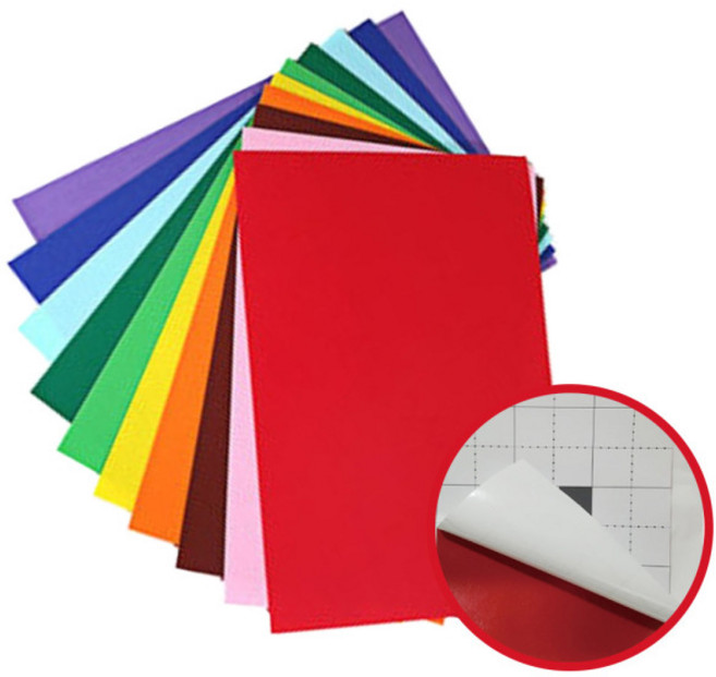 접착 펠트지 10매입(단색/혼합 택1), 혼합