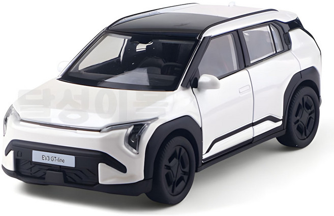 2위 - 씨케이 EV3 GT라인 화이트 메탈 풀백 미니카, 1개