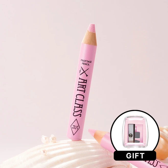 투쿨포스쿨 아트클래스 프로타주 펜슬+펜슬 샤프너 12mm, 10호 클래시 휘그, 1개 - 쿠팡