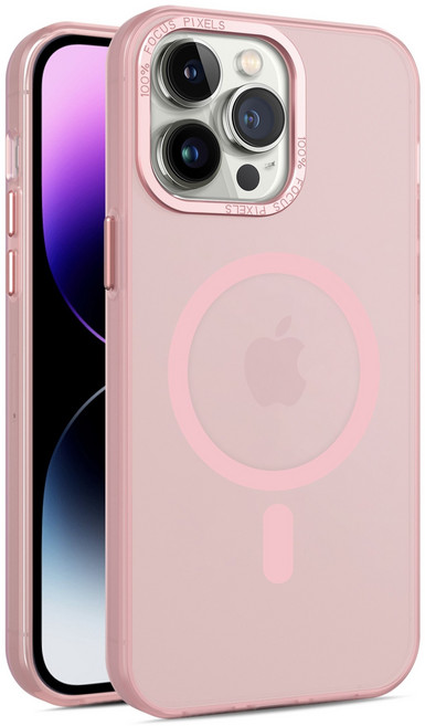 원더글라스 프레임 가드 슬림 매트 반투명 맥세이프 케이스