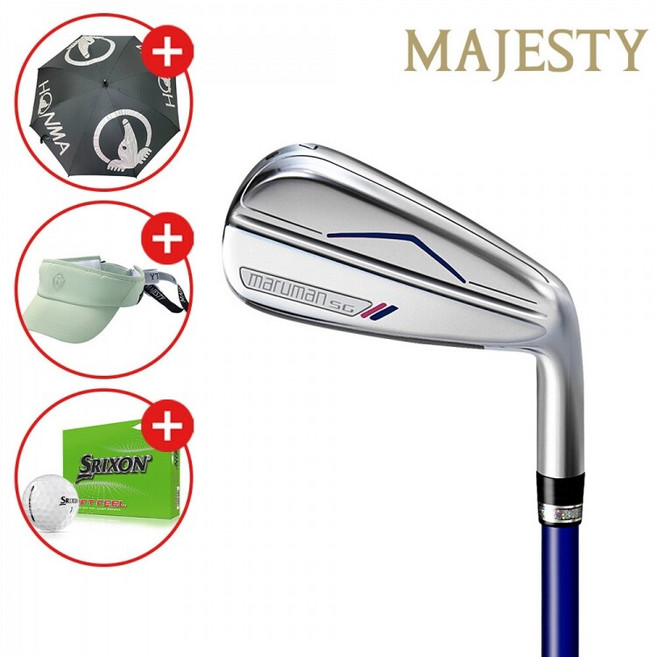 [리퍼브상품] 증정A 마제스티코리아정품 24년 마루망 SG 여성용 8개 카본 아이언세트 GF, A강도