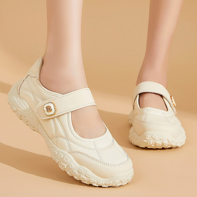 바이시유 여성운동화 여자 메리제인 단화 발편한 스니커즈 슬립온 운동화 신발 디아