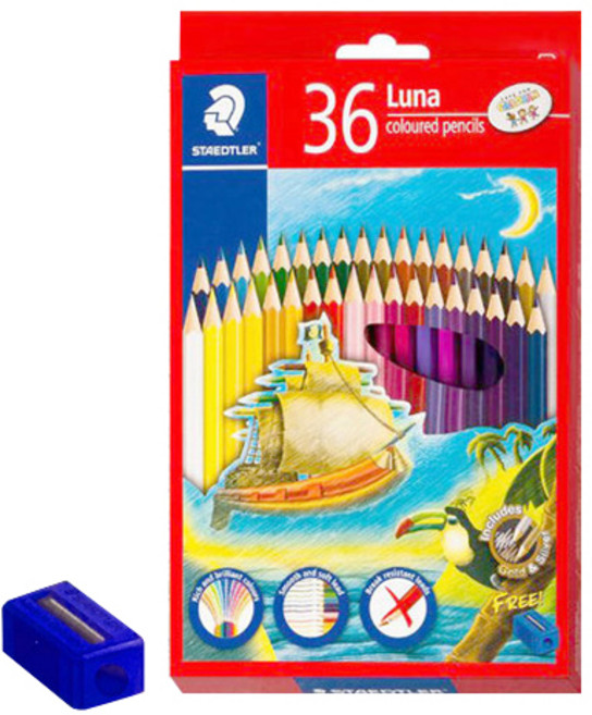 스테들러 루나 색연필 36색 세트, 2개
