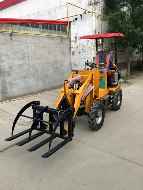 트랙터 축사용 농업용 굴삭기, 클램프 포함 보증금, 1개