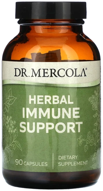 건강에 좋은영양제 Dr. Mercola 허브 이뮨 서포트 캡슐 90정 지금구입하세요 곧품절되요, 1개 - 쿠팡