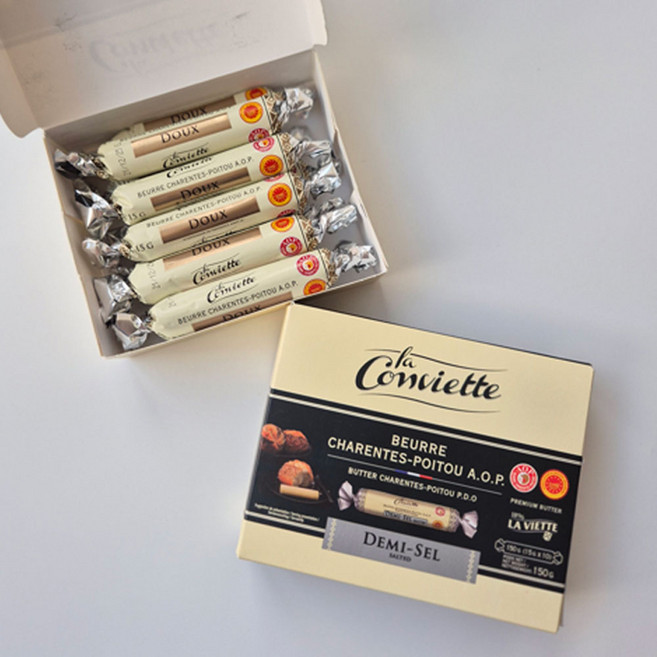 라꽁비에뜨 가염 버터, 150g