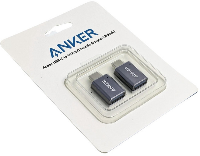 Anker USB-C 轉接頭 Type-C 轉 USB 3.0 適用 MacBook Pro Air iPad, 1個