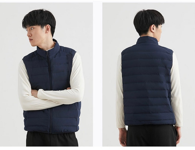 奈看服飾 男款90絨 無縫不鑽絨 保暖羽絨連帽外套 - 二色羽絨連帽外套