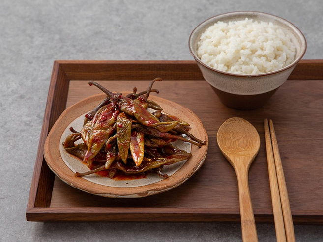 HACCP 국내생산 밑반찬 양념 고추무침 1KG, 1개