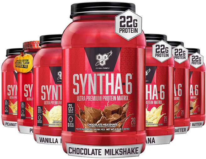 BSN Syntha-6 Orig 비에스엔 신타6 오리지날 28서빙 1.32kg (2.91lb) 8가지 맛, Chocolate, 1