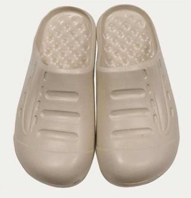 음영 신우 EVA 심플 막힘욕실화 아이보리 거실 슬리퍼