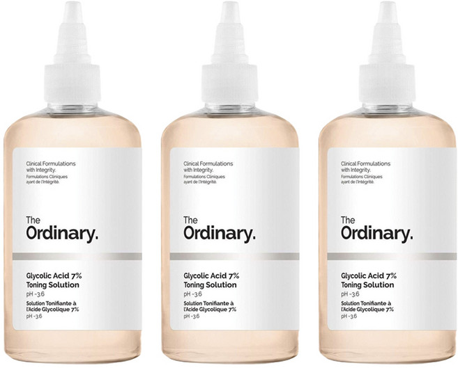디오디너리 토닝 솔루션 글리콜릭 애시드 0.07, 240ml, 3개
