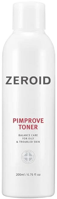 ZEROID(제로이드) 핌프 로브 토너|지성피부민감성피부용 보습 스킨 세라마이드 히알루론산 함유 pH 밸런스 케어 한국 스킨케어 200ml - 쿠팡