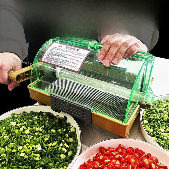 고추 써는 식당 기계 청양고추 커터 슬라이서 파써는기계