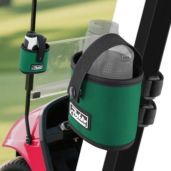 로이카우 거리측정기케이스 골프 거리측정기 가방 가볍고 편리함 골프 카트 용품, 녹색