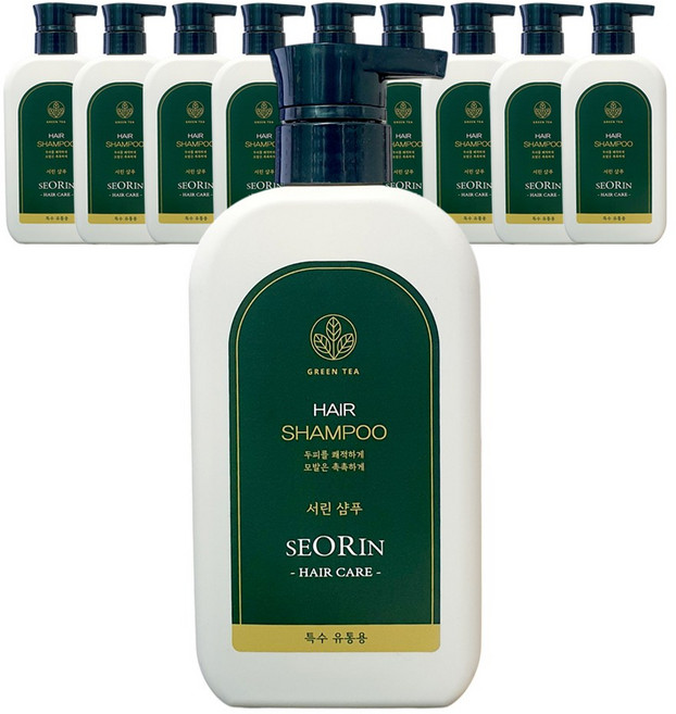댕기머리 서린 샴푸, 500ml, 10개