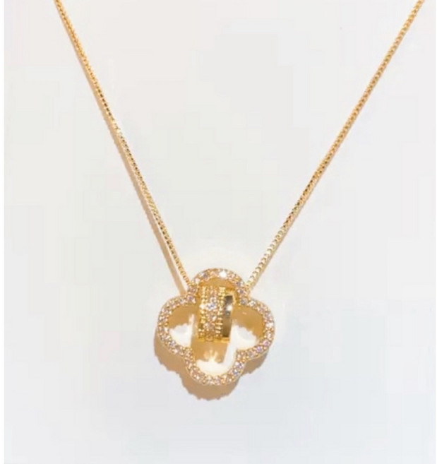 여성 클로버 목걸이 1+1