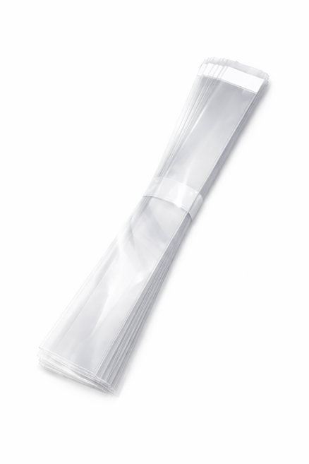 위캔바이 접착형 강력 투명 포장 띠지, 100개, 투명(3x30)