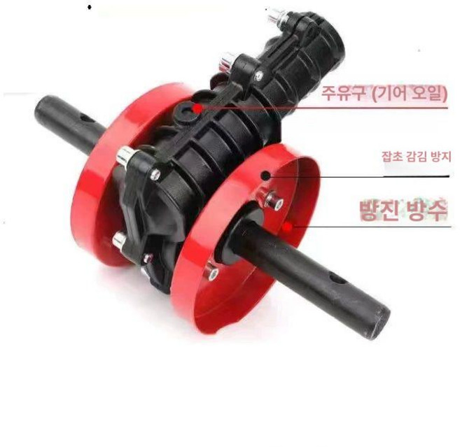 예초기 로타리 헤드 부품 1개 밭갈기 관리기 부속, 28관 9치 조립