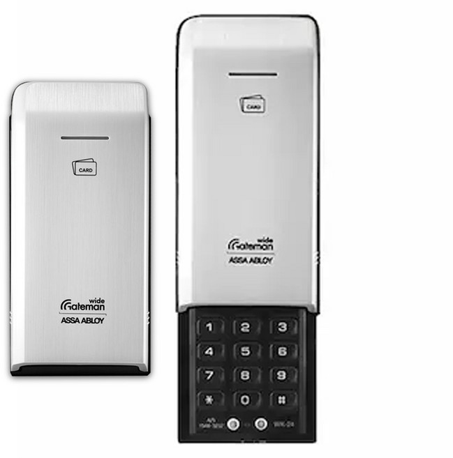 게이트맨 WK-24 방화문용 디지털도어락 번호키 보조키 카드키 겸용, 고객직접설치