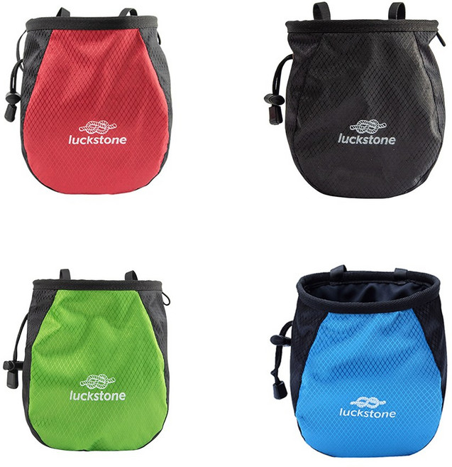 그로잉 클라이밍 초크백 실내 암벽등반 볼더링백, 초크백 레드