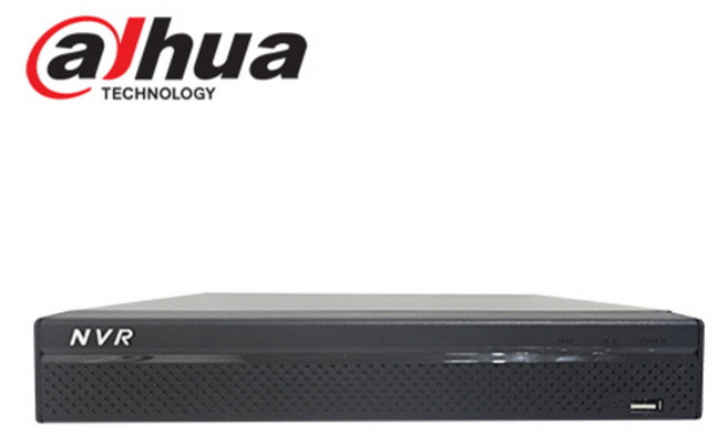 다후아 Dahua DHI-NVR4104HS-P-4KS3 4K 4채널 POE IP NVR 녹화기, 1개