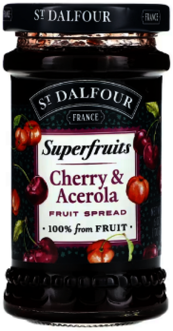 샹달프 잼 슈퍼과일 체리 아세로라 체리잼 프룻 스프레드, 1개, 170g