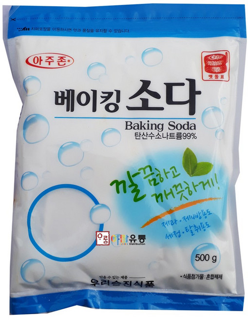 우리승진식품 베이킹소다, 500g, 5개