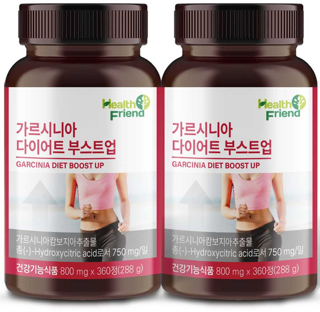 헬스프랜드 가르시니아 다이어트 6개월분 HCA 보조제 식품, 2개, 360정