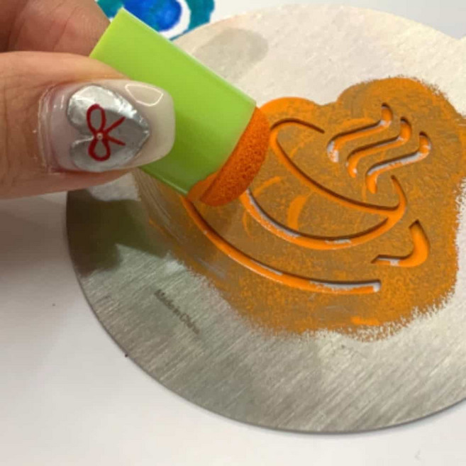 하우스픽 스텐실스펀지 핑거 스펀지