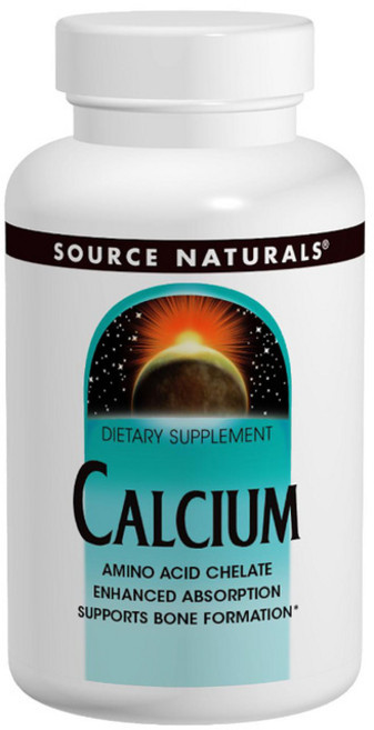 SOURCE NATURALS 鈣補充錠, 100顆, 1罐