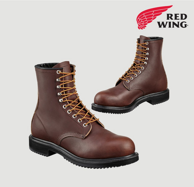 레드윙 8인치 세이프티(스틸) 토우 워크화(work boots) 작업화 바이크 부츠 2233