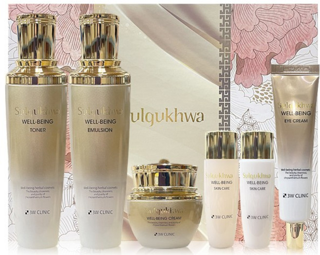 설국화 웰빙 한방 여성 4종세트 (한방화장품), 1개