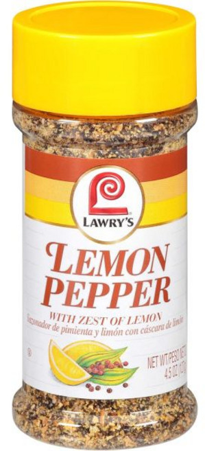 Lawry's 시즈닝 가루 양념 로우리 레몬 페퍼 향이 가득한 2.25온스