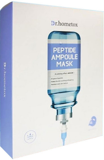 닥터홈톡스 펩타이드 앰플 마스크팩/시트 25g 10매, 1개, 10개입