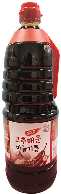참미정 고추매운 마늘기름 1.8L, 1개