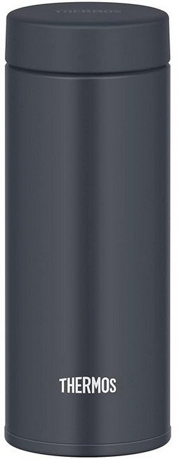 써모스(THERMOS) 진공단열 휴대용 텀블러 350ml JON-350 다크그레이 세척이 간편한 스크류형 보온보냉병, 1개, 1L, 다크 그레이