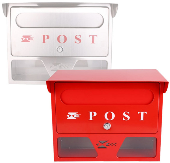 루프 우편함 기획전 지붕형 벽걸이 주택 우체통