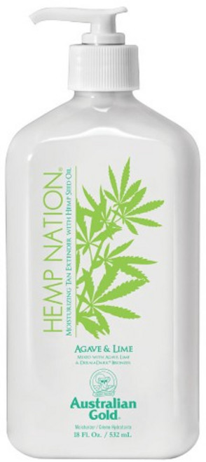 헴프네이션 아가베 & 라임 탠익스텐더 바디로션+핑크코로나, 1개, 535ml