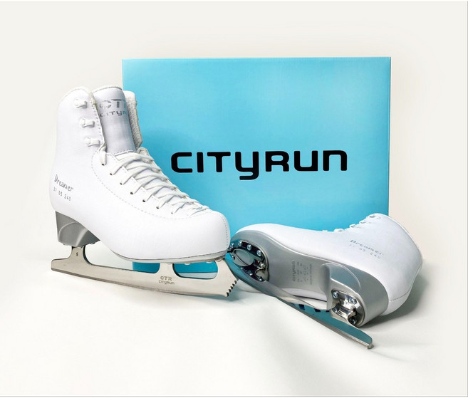시티런 스케이트화 성인 피겨화 피겨 스케이트 신발 입문 초급 화이트 드리머, 180
