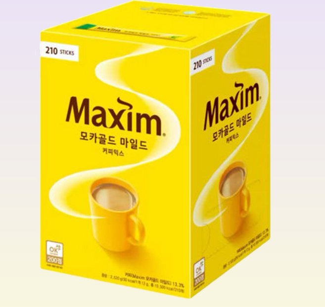 [동서식품] 맥심 모카골드 마일드 210T, 2.52kg, 210개입, 1개