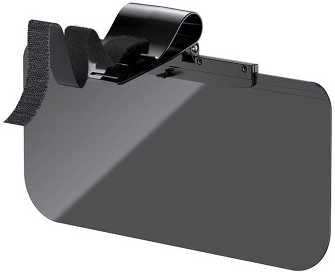 Zoom-AI 각도 조절 좌우 슬라이딩 자외선차단 선바이저 자동차 앞유리 눈뽕 방지 썬가드 썬바이저 자동차햇빛가리개 운전석썬바이 2중 고정, 차량용 UV차단 슬라이딩 선바이저