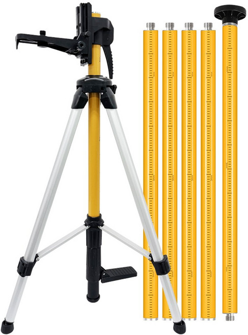 솔리드 레이저 레벨기 삼각대 폴대 서포트 4미터 삼각다리 레벨다리 SOL-TP3900, 레벨기 폴대 SOL-TP3900, 1개