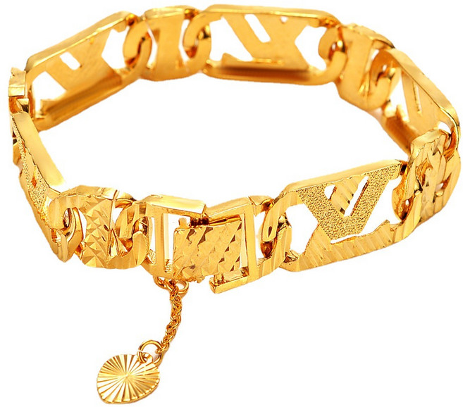 이샤오 신주 사금 도금 팔찌